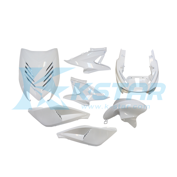 NITRO/AEROX BODY PARTS 7PCS/SET WHITE