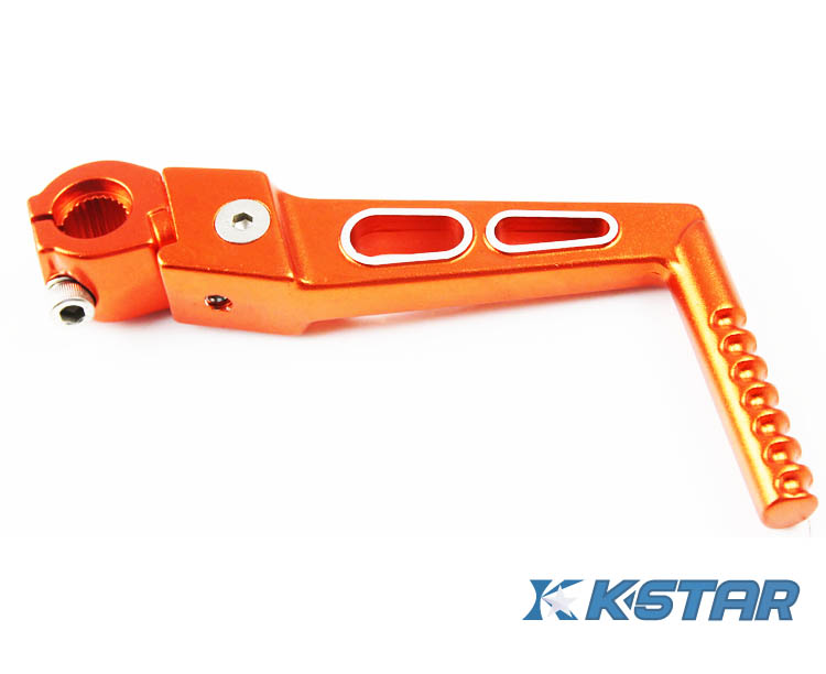 AM6 KICK STARATER W/ HOLE ORANGE GOLD