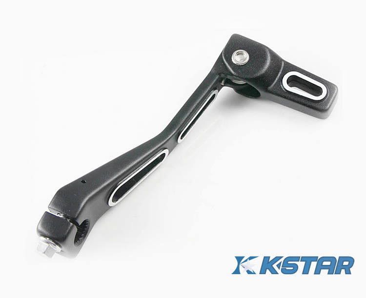 GEAR PEDAL W/ HOLE BLACK MATT