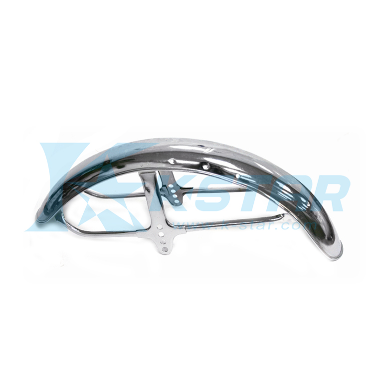 FS1 FRONT FENDER CUSTOM CHROME (FOR BRAKE DURM USED)
