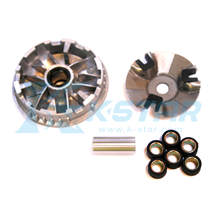 CYGNUS 125 PULLEY SET(PULLEY+RAMP PLATE +SLIDER+ROLLER+AXLE)