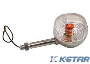 DM50 WINKER LAMP REAR SHORT W/O E MARK