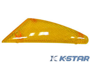 BUXY LENS; FRONT WINKER LAMP LH AMBER