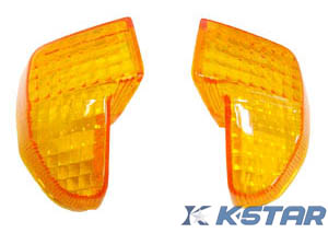 BWS SPIRIT 1998 LENS; REAR WINKER LAMP AMBER 2PCS/SET