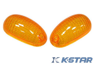 TYPHOON LENS; FRONT WINKER LAMP R/L AMBER