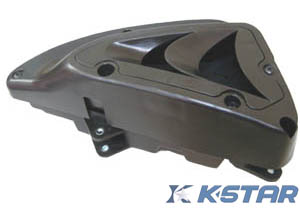 TYPHOON AIR CLEANER W/BLACK COVER W/HOLE