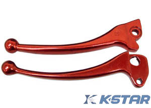 P150X LEVER L/R RED FOR BRAKE DISC USE