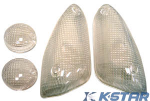AEROX N/M; NIRTO N/M LENS; WINKER LAMP SET TRANSPARENT