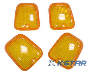 RS50 LENS;WINKER LAMP SET ORANGE