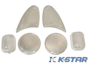 SR50 CLEAR LENS SET 6PCS/SET