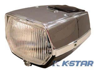 FARO PUCH MAXI NEGRO CROMADO