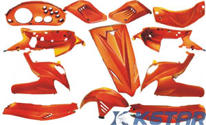 RUNNER COMPLETE UNIT ORANGE GOLD