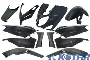 T-MAX BODY PARTS COMPLETE UNIT W/O PAINTING