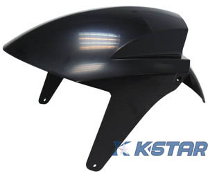 AEROX FRONT FENDER BLACK