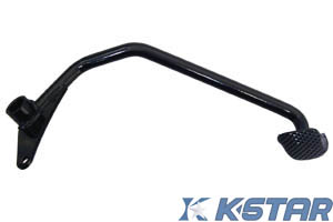 BRAKE PEDAL; BLACK