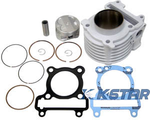 CYLINDER KIT YAMAHA CYGNUS-X125 AIR COLD NICASIL