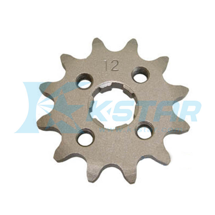 MT50 FRONT SPROCKET 12T W/4 HOLES