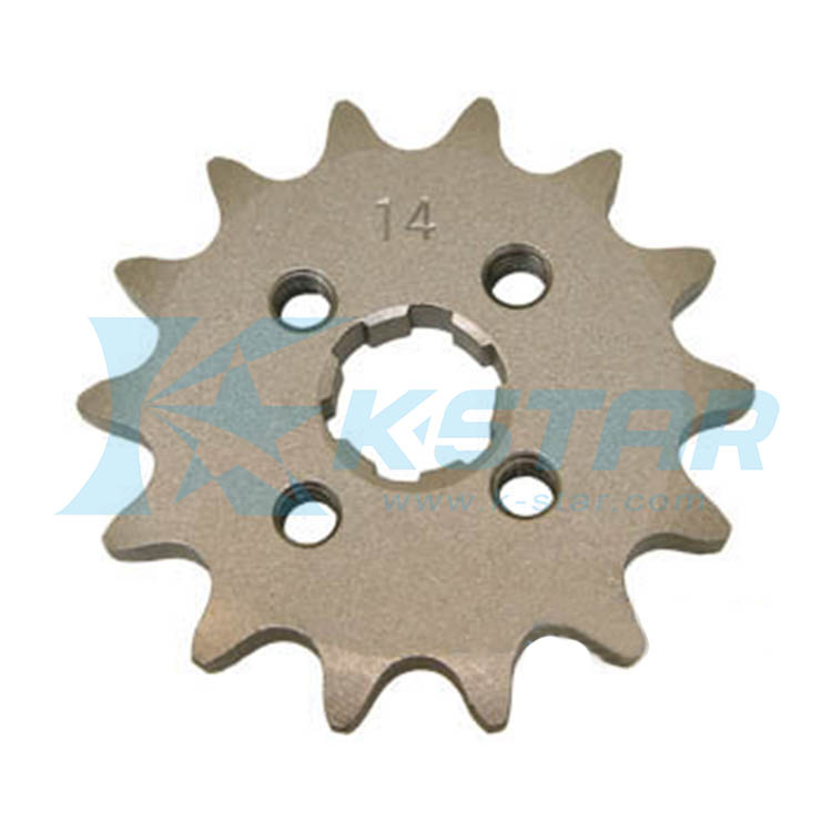 MT50 FRONT SPROCKET 14T W/4 HOLES