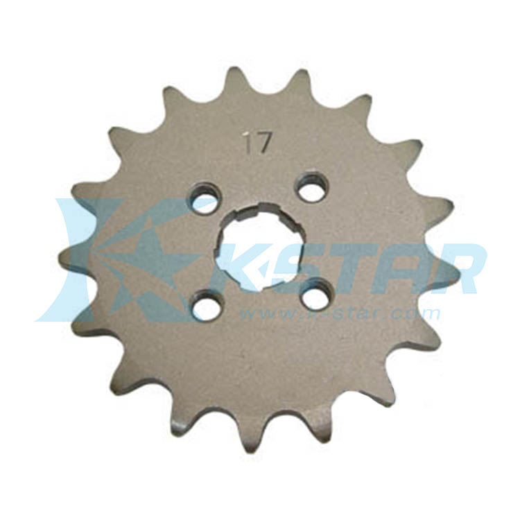MT50 FRONT SPROCKET 17T W/4 HOLES