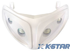 SPEEDFIGHT II 2006 HEAD LAMP WHITE W/O E-MARK
