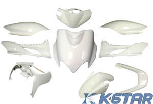 PIEZAS DE CARROCERIA JOG RR CON PINTURA BLANCA