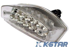 LUZ TRASERA DERBI SENDA TIPO LED CON FUNCIÓN DE LÁMPARA INTERMITENTE SIN MARCA E