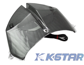 SPEEDFIGHT 2 TAIL LAMP BLACK LENS W/ WINKER FUNCTION W/ E-MARK