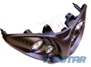 RUNNER HEAD LAMP NEW CARBON