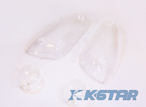AEROX LENS; WINKER SET 4PCS/SET TRANSPARENT
