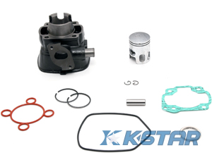 CYLINDER KIT W/ HEAD NICASIL AEROX 50CC STD