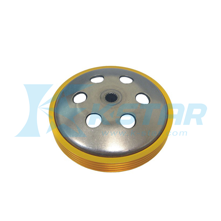 RACING CLUTCH OUTER W/ORANGE GOLD RIM