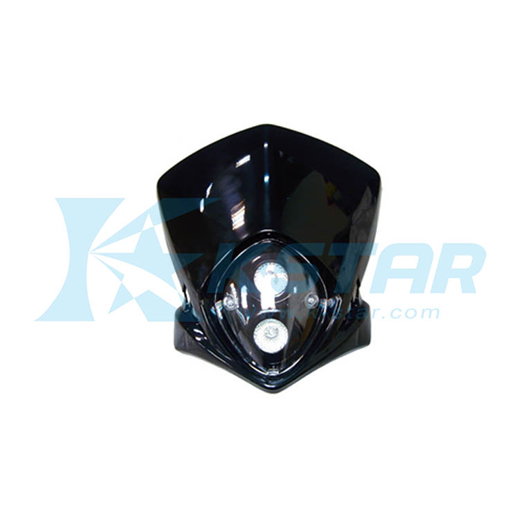 OFF-ROAD HEADLIGHT BLACK
