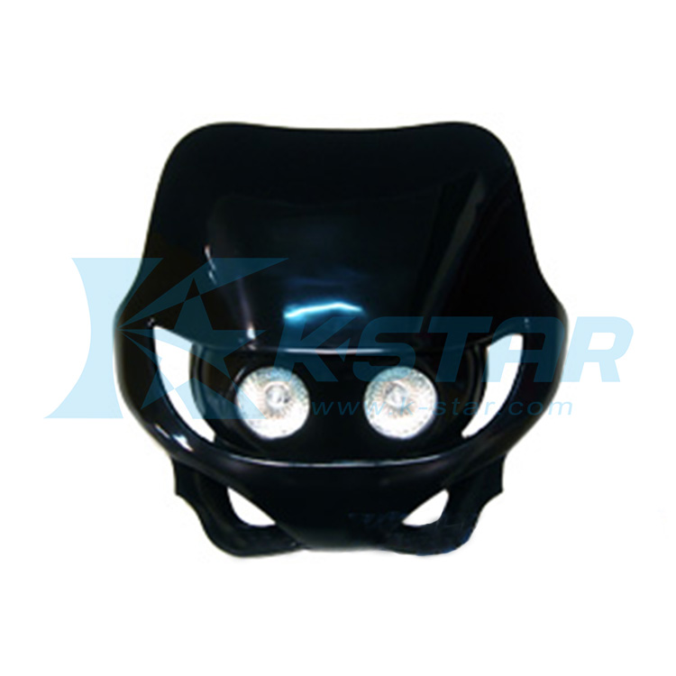 HEAD LAMP BLACK