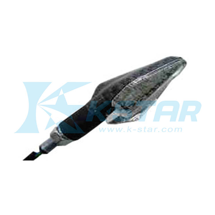 INDICATOR LED TYPE W/ CARBON (PLASTICS) BASE; CLEAR LENS; SHORT STEM