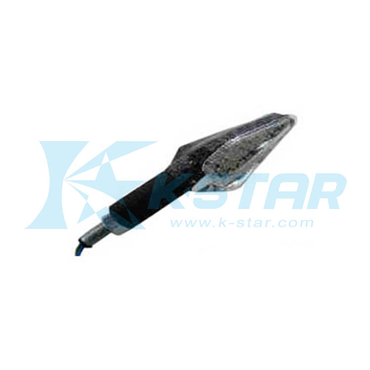 NDICATOR LED TYPE W/ CARBON (PLASTICS) BASE; CLEAR LENS; LONG STEM