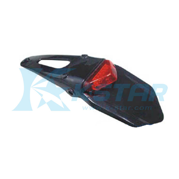 LED TAILLIGHT W/ BLACK MUDGUARD
