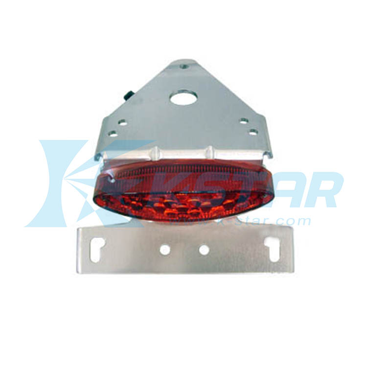 UNIVERSAL TAIL LAMP LED W/ REDLENS + LICENSE PLATE LIGHT