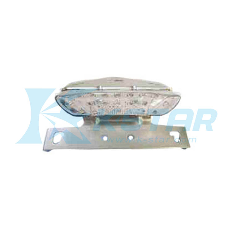 LED TAILLIGHT W/ BRACKET; CLEAR LENS