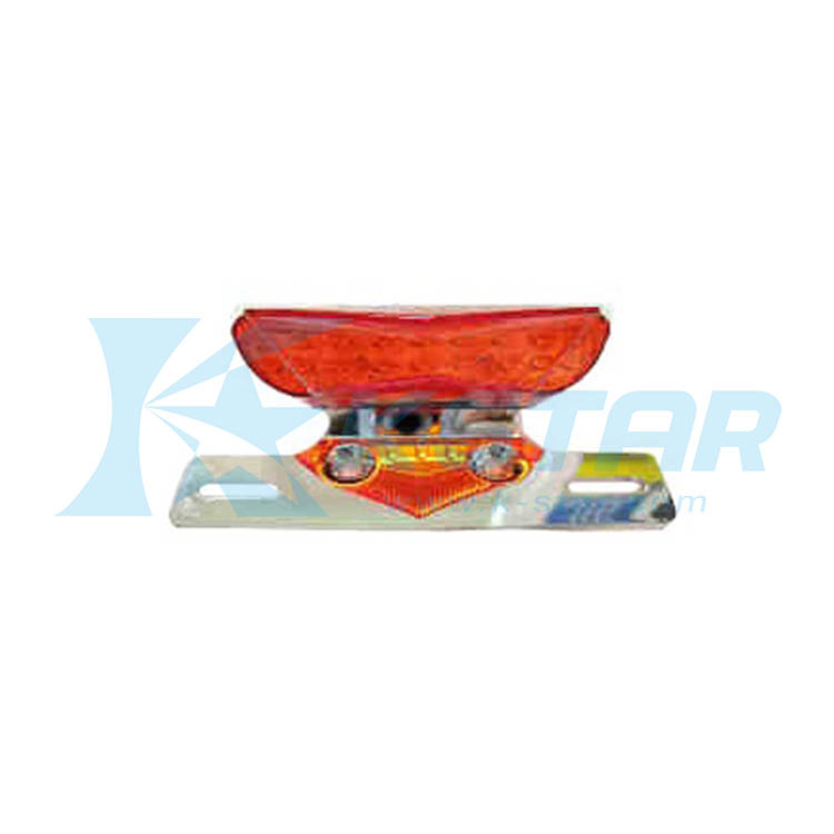 LED TAILLIGHT W/ BRACKET; RED LENS