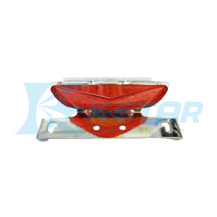 LED TAILLIGHT W/ BRACKET; RED LENS