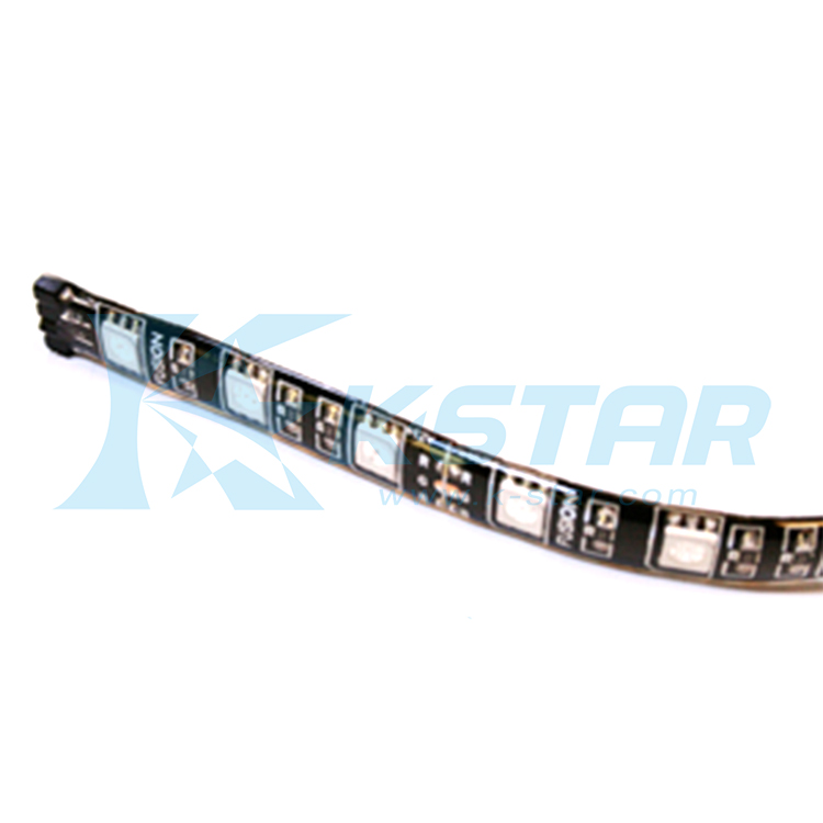 LED STRIP 15CM W/ 9 LED W/ MULTIPLE COLORS W/ REMOTE CONTROLLER