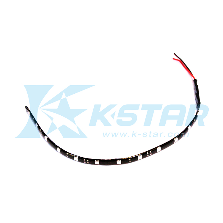 LED STRIP 30CM W/ 12 LED W/ MULTIPLE COLORS
