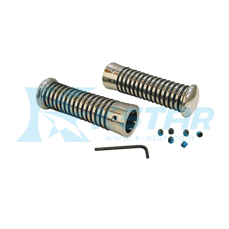 UNIVERSAL GRIP CHROME W/ O-RING DIA FOR BOTH SIDE
