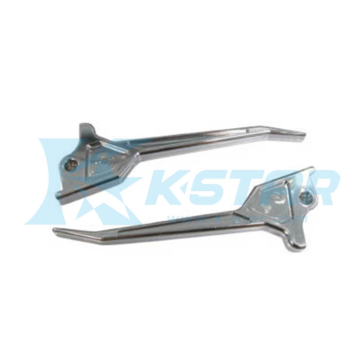 LEVER CHROME W/ ENGRAVED PATTERN ON TWO SIDES