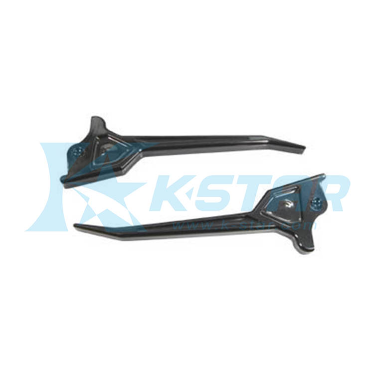LEVER ANODISED MATT BLACK W/ ENGRAVED PATTERN ON TWO SIDES