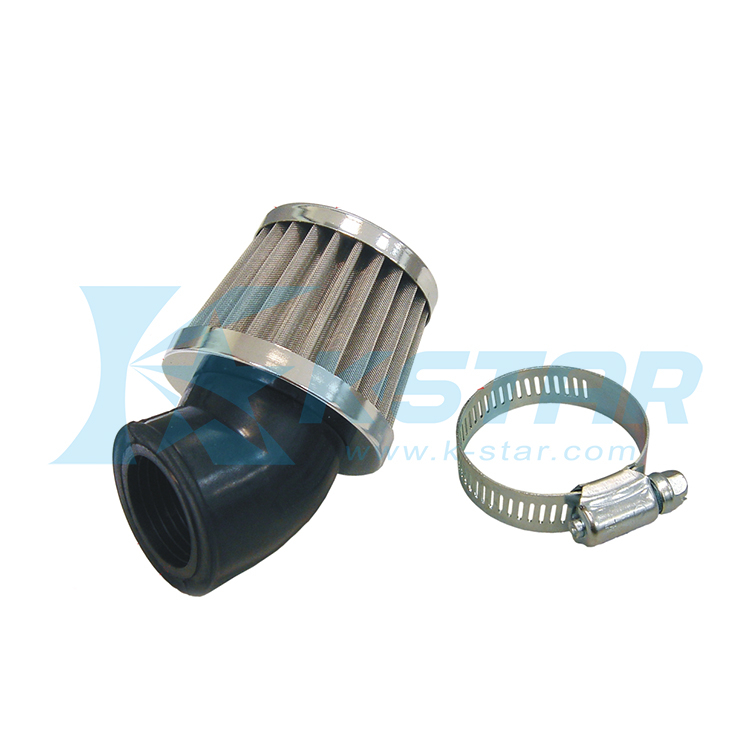 STAINLESS AIR FILTER 45 DEGREES
