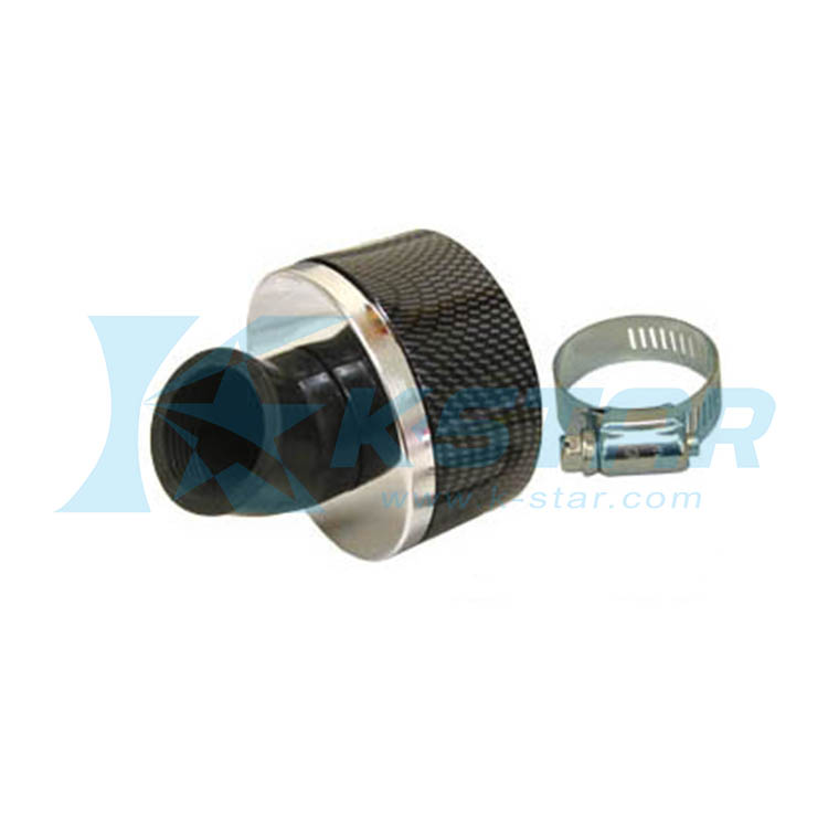 AIR FILTER W/CARBON COVER 45 DEGREE