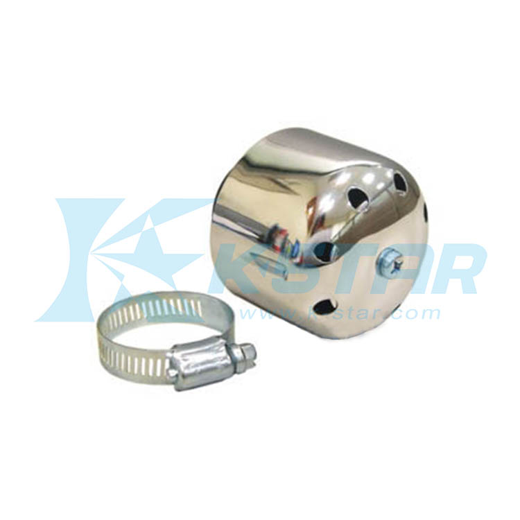 POWER FILTER CHROME STRAIGHT