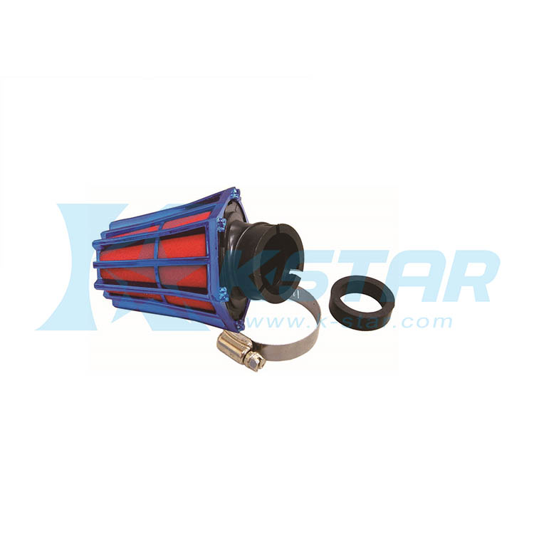 AIR FILTER 45 DEGREE BLUE
