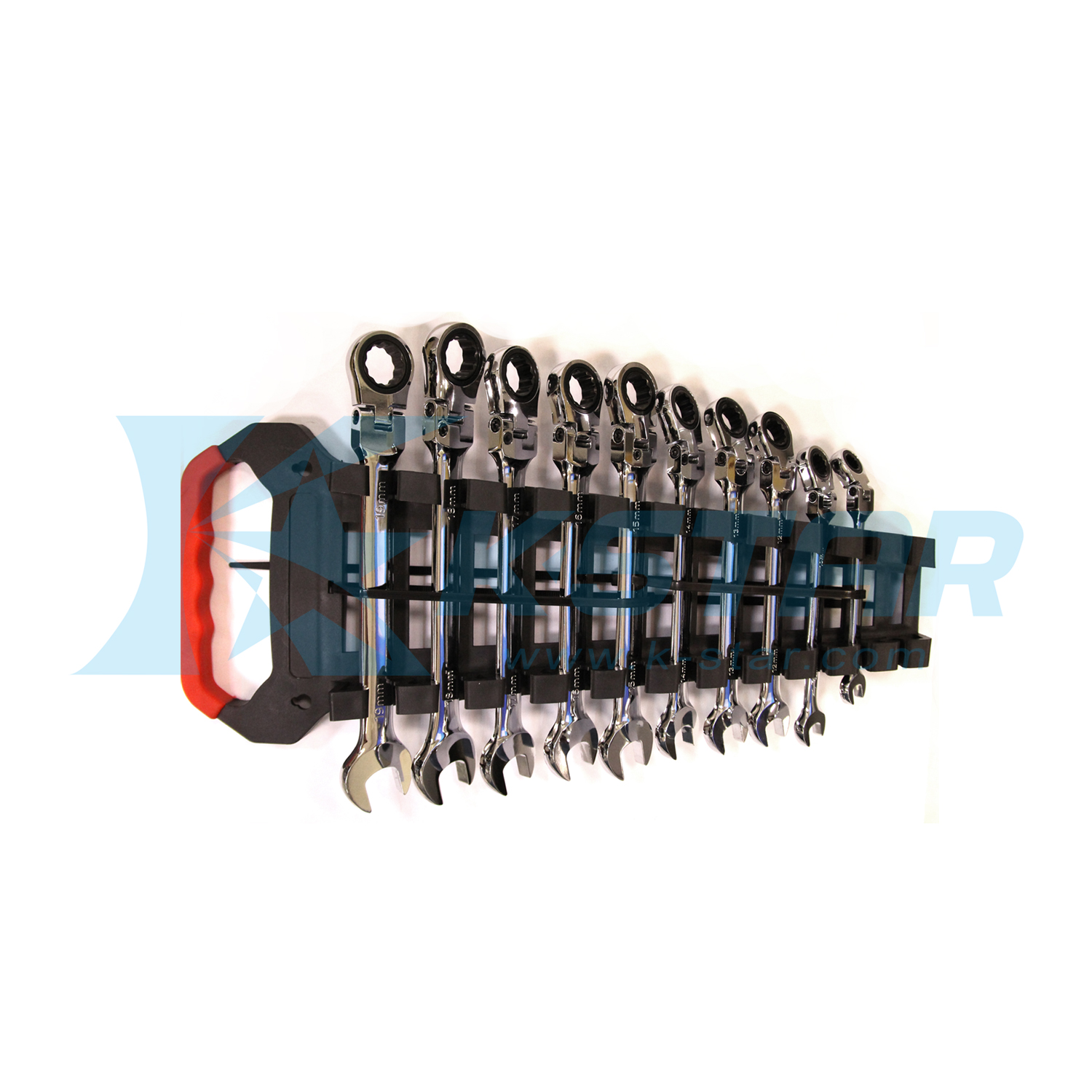 FLEXIBLE RATCHET WRENCH SET SIZE: 8, 10, 12, 13, 14, 15, 16, 17, 18, 19MM